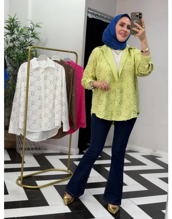 GG İthal Gömlek – Standart Beden Yeşil