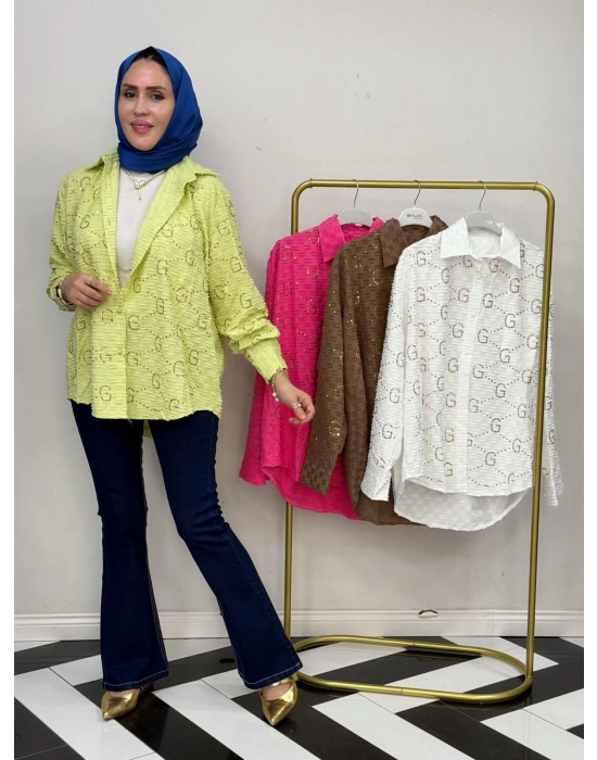 GG İthal Gömlek – Standart Beden Yeşil