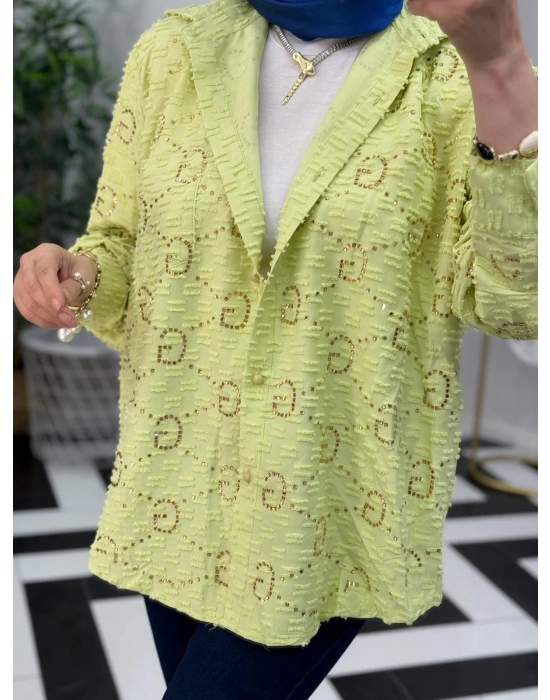 GG İthal Gömlek – Standart Beden Yeşil