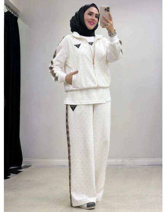 Guess 3 Parça Takım Beyaz