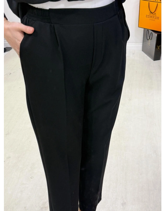 Havuç Model Pantolon Siyah