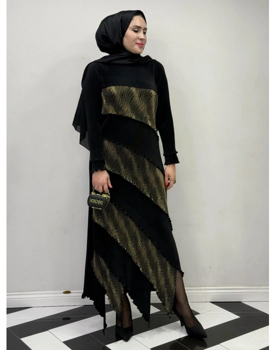 İthal Akordiyon Elbise