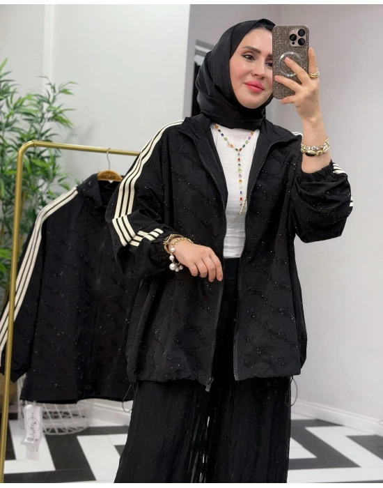 İthal Astarlı Trençkot – Standart Beden