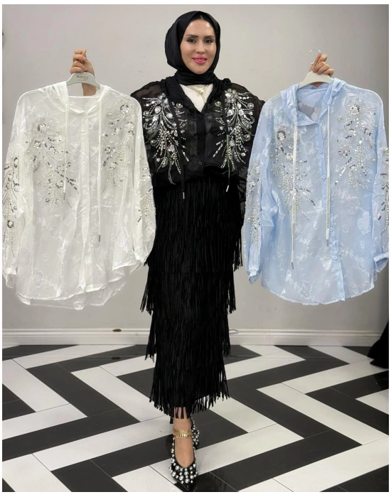 İthal Düğmeli Kap – Standart Beden Beyaz