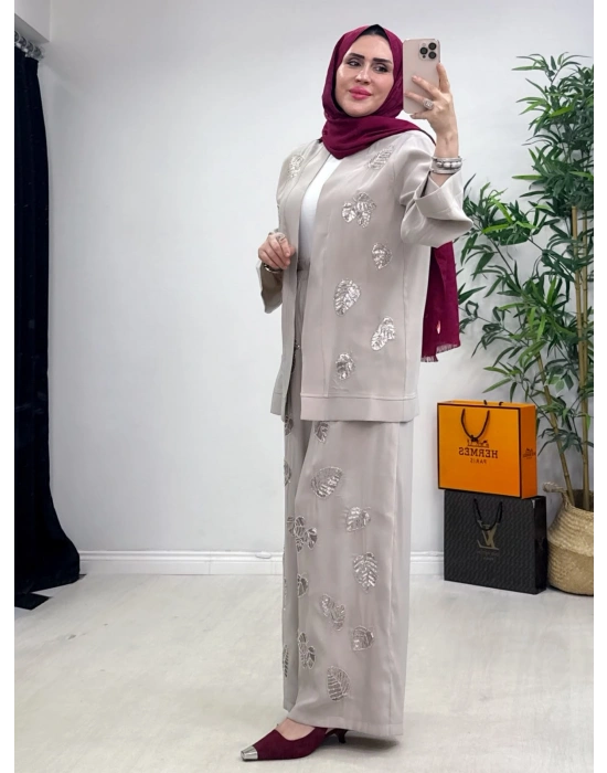 İthal Luxury Takım Krem