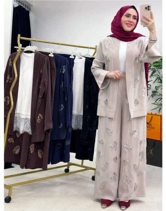 İthal Luxury Takım Krem