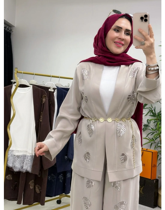 İthal Luxury Takım Krem