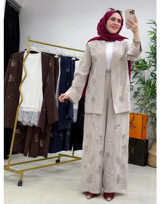 İthal Luxury Takım Krem