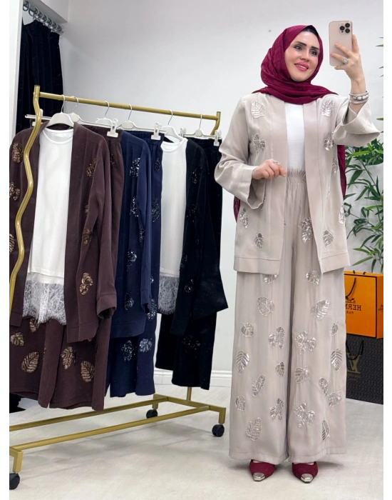 İthal Luxury Takım Krem