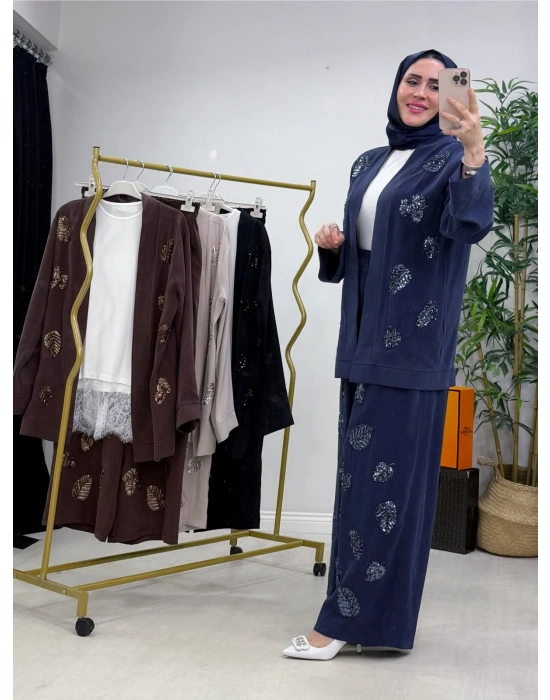 İthal Luxury Takım Lacivert