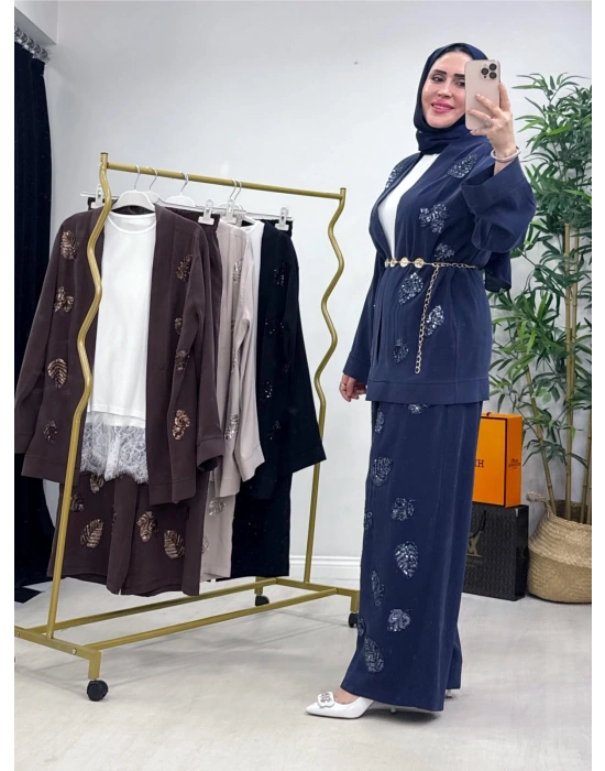 İthal Luxury Takım Lacivert