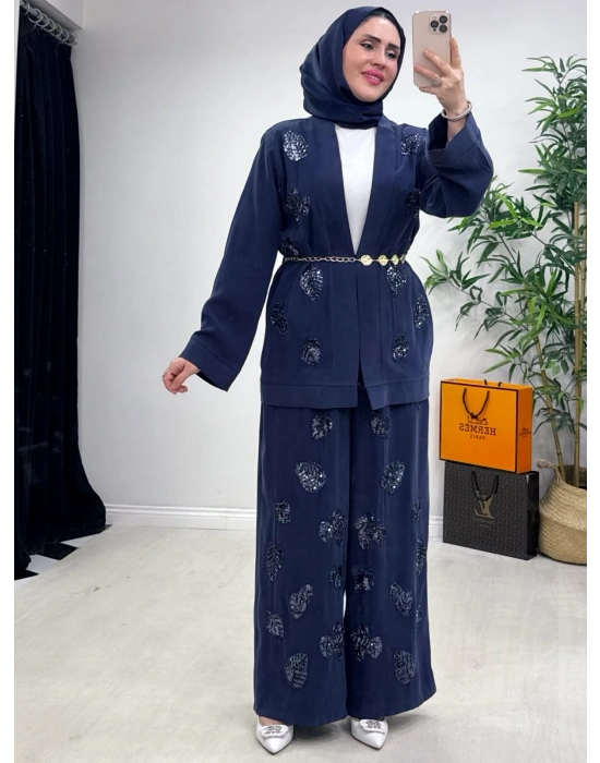 İthal Luxury Takım Lacivert
