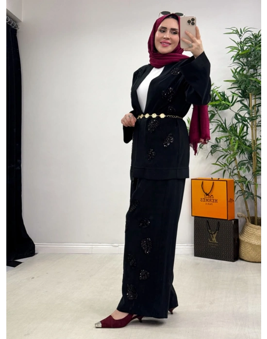 İthal Luxury Takım Siyah