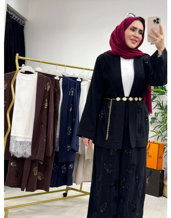 İthal Luxury Takım Siyah