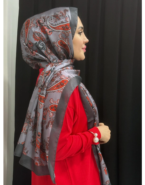 Jakar Şal Gri Füme