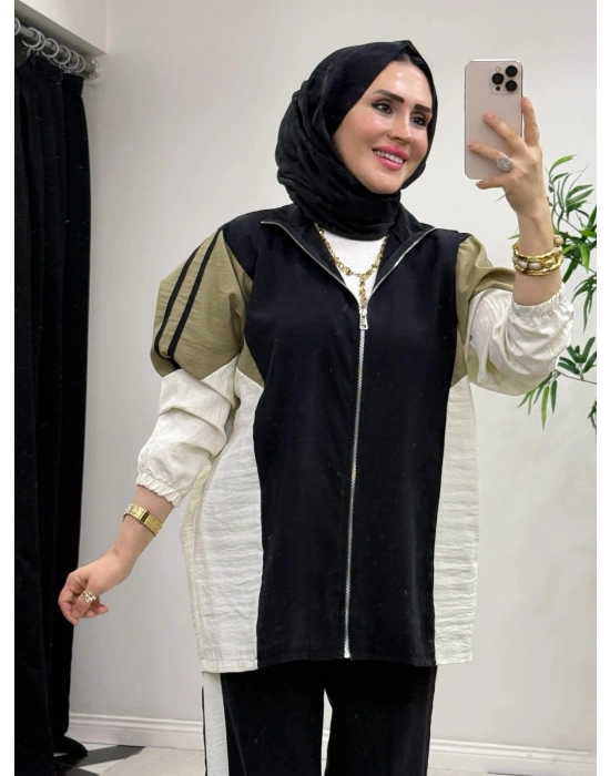 Renk Geçişli Takım Siyah