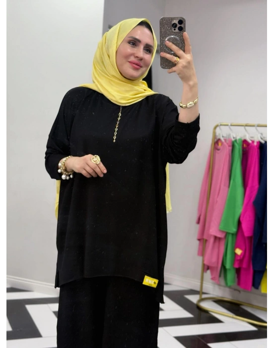 Retro Takım – Standart Beden Siyah