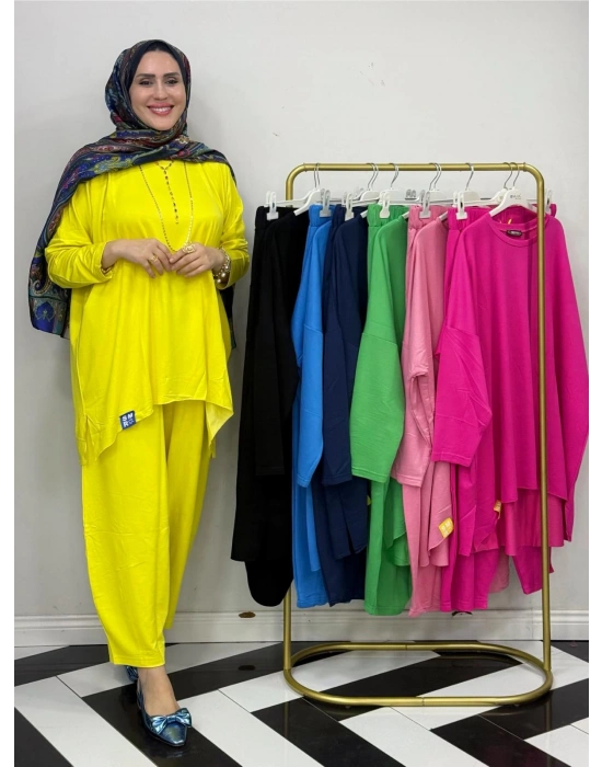 Retro Takım – Standart Beden Sarı