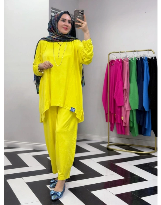 Retro Takım – Standart Beden Sarı