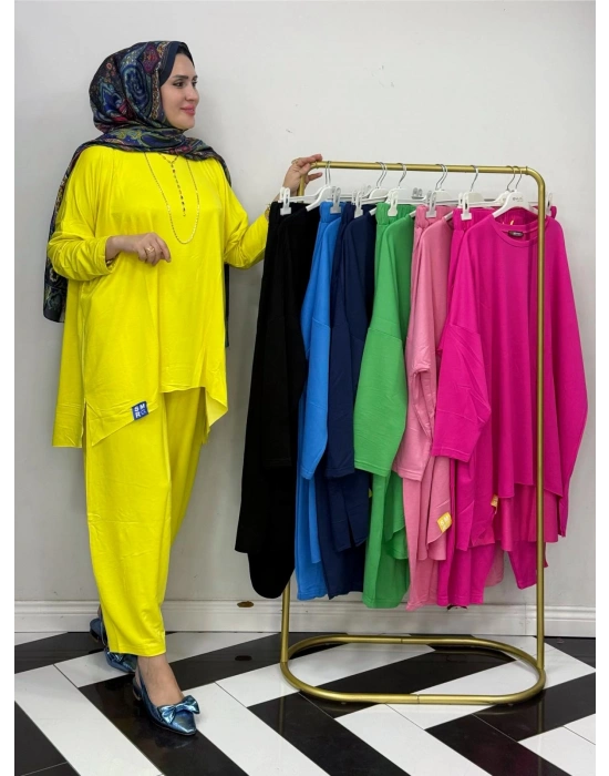 Retro Takım – Standart Beden Sarı