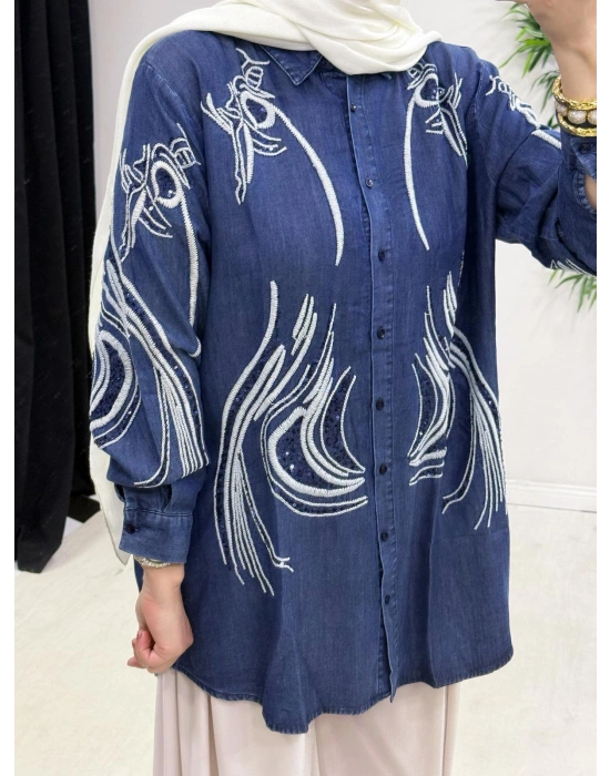 Tencel Kot Gömlek Kot Rengi