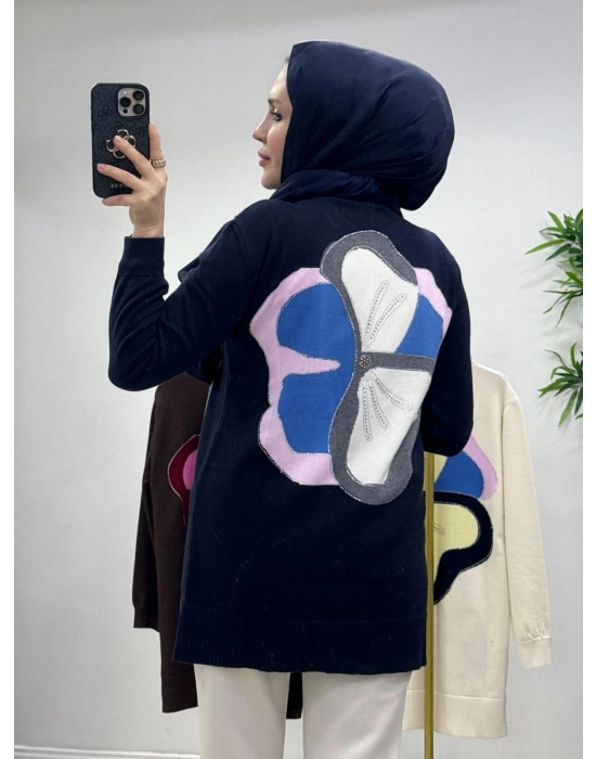 Triko Tunik Lacivert