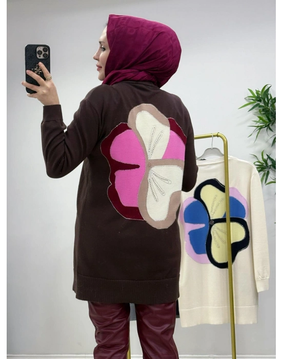 Triko Tunik Kahverengi