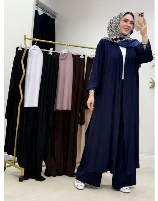 Yeni Sezon Abaya Takım Lacivert