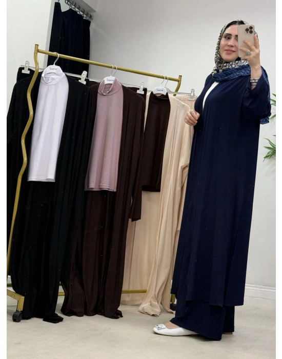 Yeni Sezon Abaya Takım Lacivert