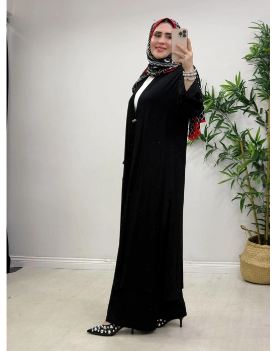 Yeni Sezon Abaya Takım Siyah