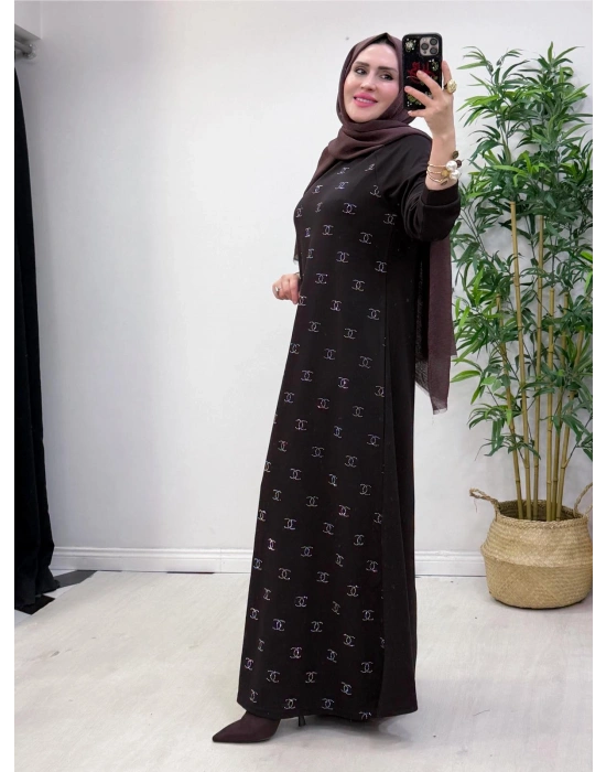 Yeni Sezon Chanel Elbise Kahverengi