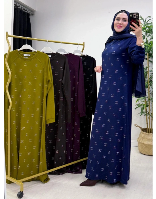 Yeni Sezon Chanel Elbise Lacivert