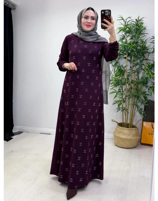 Yeni Sezon Chanel Elbise Mürdüm