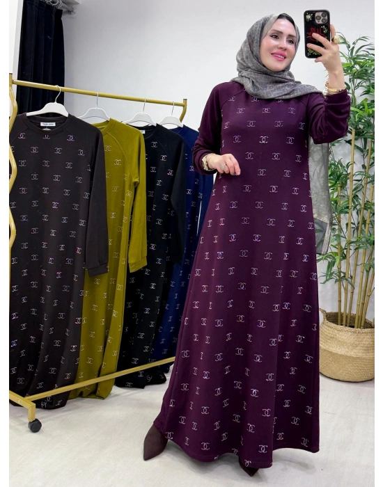 Yeni Sezon Chanel Elbise Mürdüm