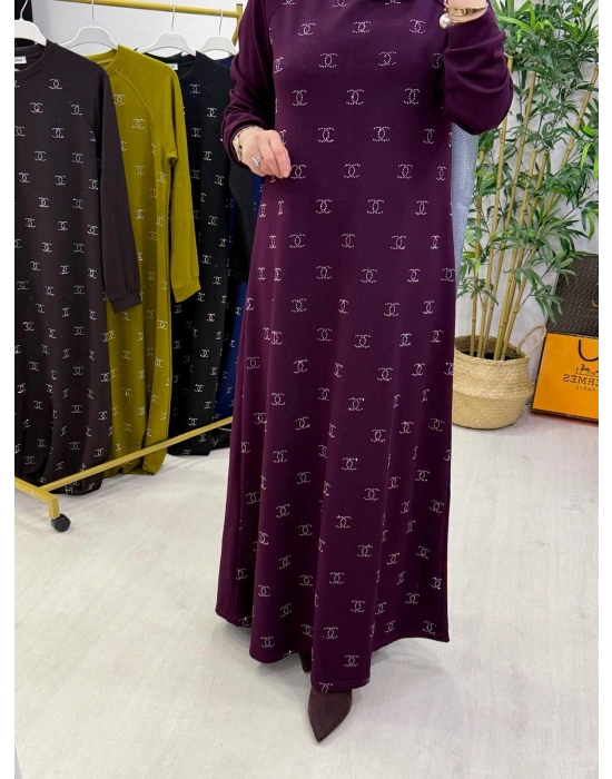 Yeni Sezon Chanel Elbise Mürdüm