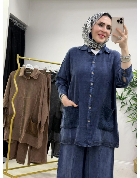 Yeni Sezon Etnik Takım Lacivert