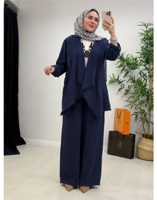 Yeni Sezon Hatice Biçer Tasarım Takım Lacivert