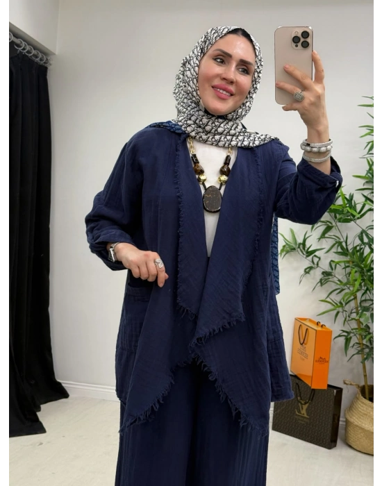 Yeni Sezon Hatice Biçer Tasarım Takım Lacivert