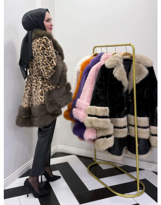 Yeni Sezon İthal Kürk Leopar