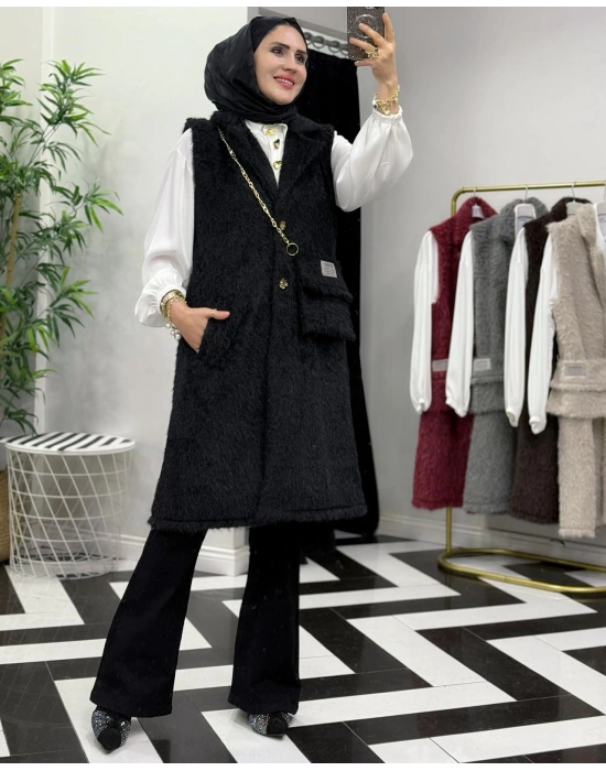 Yeni Sezon Kürk Siyah