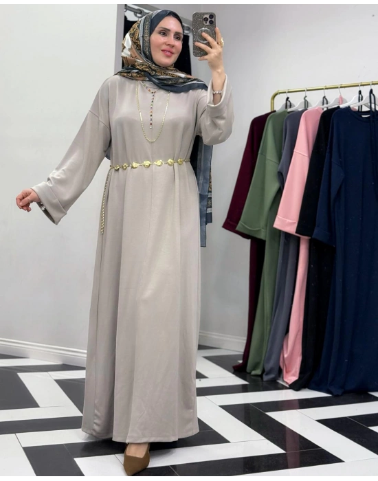 Yeni Sezon Spor Elbise – Oysho Kumaş Vizon