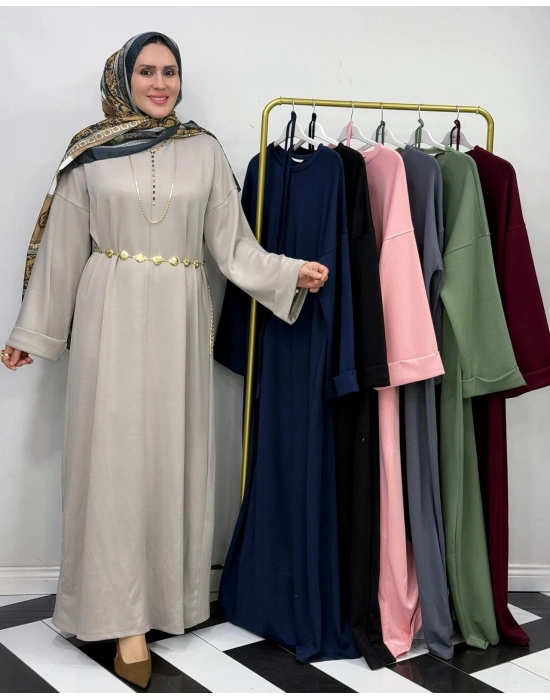 Yeni Sezon Spor Elbise – Oysho Kumaş Vizon