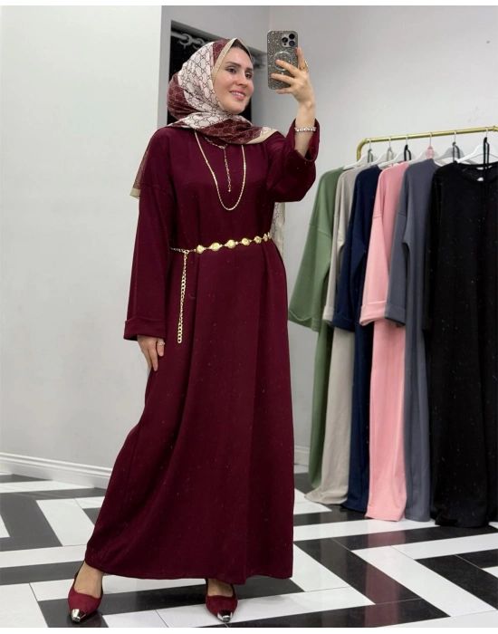 Yeni Sezon Spor Elbise – Oysho Kumaş Bordo