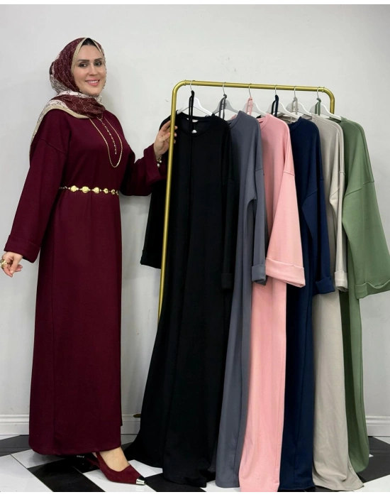 Yeni Sezon Spor Elbise – Oysho Kumaş Bordo