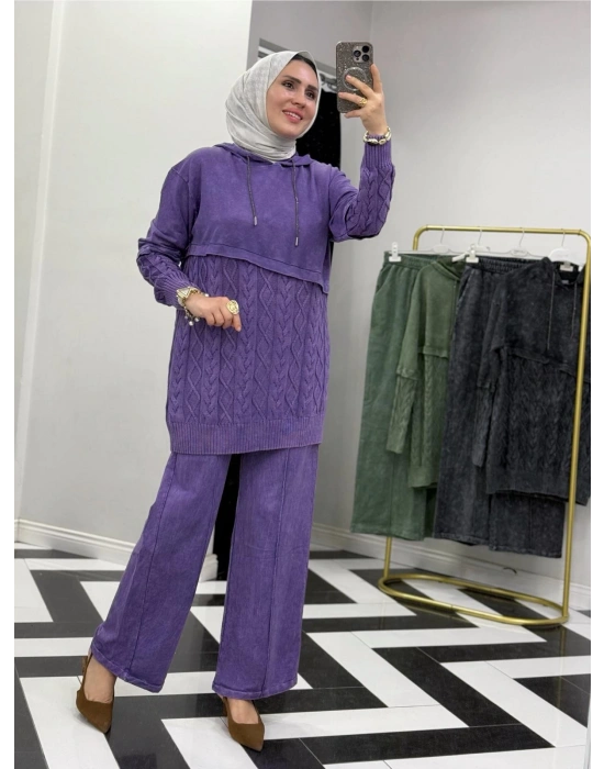 Yeni Sezon Tasarım İthal Takım Mor