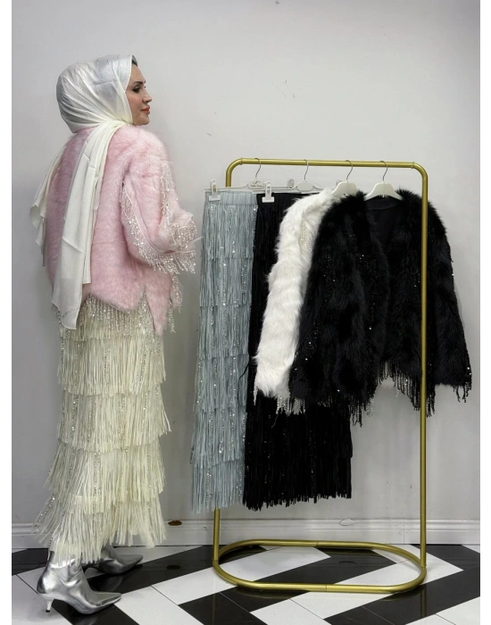 Yeni Sezon İthal Kürk Pudra