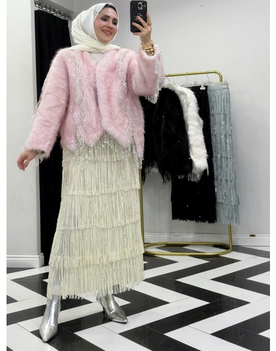 Yeni Sezon İthal Kürk Pudra