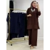 3lü File Takım Kahverengi