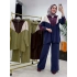 Hatice Biçer Spor Takım Yeşil Laci/Mürdüm