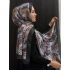 Jakar Şal Gri Siyah